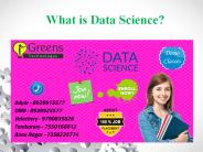 What is Data Science?