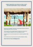5 Best Resorts For People Who Can’t Afford DeepVeer’s Italy Wedding PowerPoint PPT Presentation