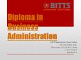 Diploma In Business Administration (1) PowerPoint PPT Presentation