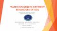 WATER INFLUENCE BEHAVIOURS IN SOIL PowerPoint PPT Presentation