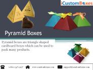 Pyramid Boxes | Custom Pyramid Packaging Wholesale