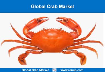 Global Crab Market Growth Outlook
