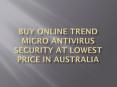 Where we can buy Trend Micro antivirus?