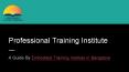 Professional Training Institute - Introduction to Embedded System Basics and Applications PowerPoint PPT Presentation