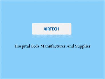 Hospital Beds Manufacturer