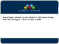 Hybrid Power Solutions Market worth $689.5 Million by 2021 PowerPoint PPT Presentation