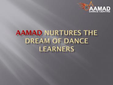 Kathak Dance Classes - AAMAD.ORG