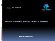 Bootstrap Development Services Company in Hyderabad