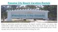 Panama City Beach Vacation Rentals Accommodation PowerPoint PPT Presentation