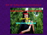 SOC 262 Endless Education /newtonhelp.com