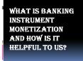 Banking Instrument Term and Conditions PowerPoint PPT Presentation