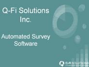 Automated Survey Software - Q-Fi Solutions Inc