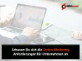 Schauen Sie sich die Online-Marketinganforderungen für Unternehmen an PowerPoint PPT Presentation