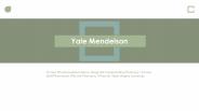 Yale Mendelson - PharmD, West Virginia University