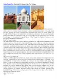 Golden Triangle Tour – Exploring Delhi, Agra and Jaipur Tour Packages PowerPoint PPT Presentation