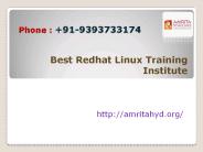 Best Redhat Linux Training Institute