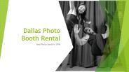 Dallas Photo Booth Rental Services