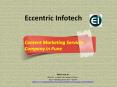 Content Marketing Company, Agency in India - Eccentric Infotech PowerPoint PPT Presentation