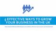 Most effective ways to grow your business in the UK PowerPoint PPT Presentation