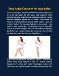 Sexy Angle Costume for sexy ladies PowerPoint PPT Presentation