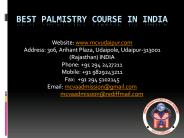 Best Palmistry Course in India