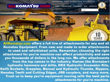 AllKomatsu Engine Kits