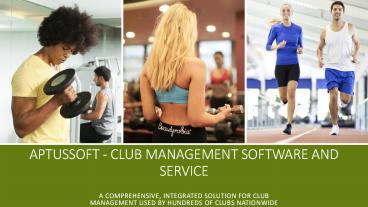 Best Sports Club Management Software and Service