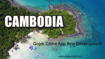 Launch Business like GoJek in Cambodia