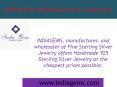 Sterling Silver Wholesale Jewelry | India Gems