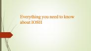 iosh safety course in chennai