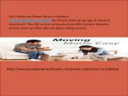 Movers and Packers Ludhiana