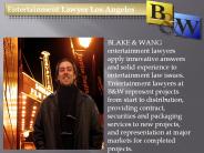 Entertainment Lawyer Los Angeles