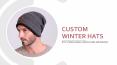 Custom Winter Hats PowerPoint PPT Presentation