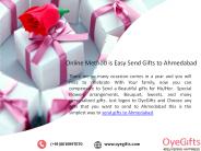 Online Method is Easy Send Gifts to Ahmedabad