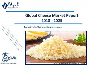 Cheese Market | Growth & Trends | Industry Report, 2025