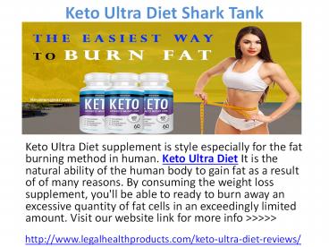 Keto Ultra Diet Pills Shark Tank Read Reviews
