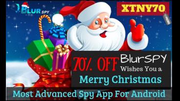 Christmas 70% Super Discount on BlurSPY Android Spy App