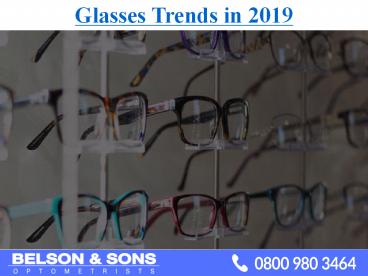 Glasses Trends in 2019