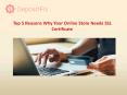Top 5 Reasons Why Your Online Store Needs SSL Certification PowerPoint PPT Presentation