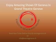 Agenda Geneve & Weekend Geneve - PlanB