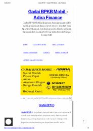 Gadai BPKB