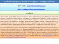 Theory of Intelligence, Artificial Intelligence PowerPoint PPT Presentation