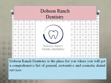 Best Mesa Dentist