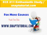 ECE 311 Enthusiastic Study / snaptutorial.com