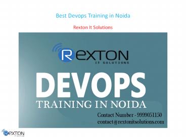 Best Devops Training in Noida