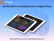 Benefit from Quickbooks Error Support Team