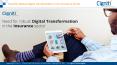 Need for Robust Digital Transformation in the Insurance Sector PowerPoint PPT Presentation