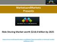 Ride Sharing Market worth $218.0 billion by 2025 PowerPoint PPT Presentation