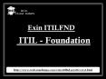 Valid ITILFND Exam Dumps - Exin ITILFND Exam Study Guide PowerPoint PPT Presentation