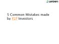 5 Common mistakes made by P2P investors PowerPoint PPT Presentation
